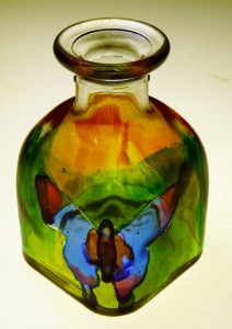bottiglie dipinte pittura su vetro pittura vetro pittura bottiglie bottle painting pittura a freddo su vetro colori per vetro bottiglie dipinte (45)              